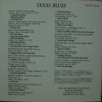 CD Various: Easin' In - The Essential Recordings Of Texas Blues