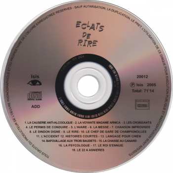 CD Various: Éclats De Rire 239827