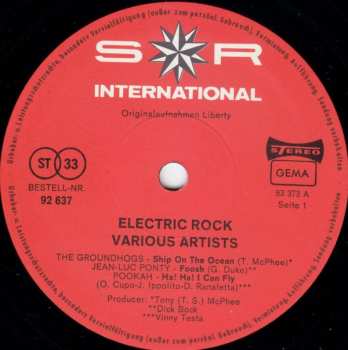 2LP Various: Electric Rock 496523