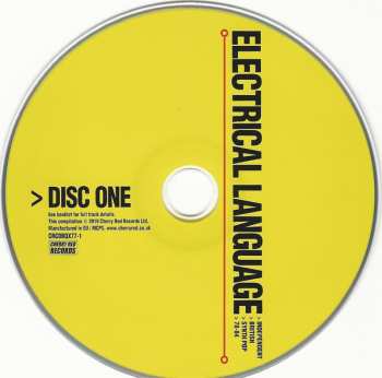 4CD Various: Electrical Language (Independent British Synth Pop 78-84) 94816