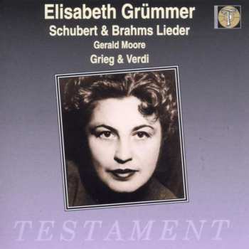 Album Various: Elisabeth Grümmer Singt Lieder & Arien