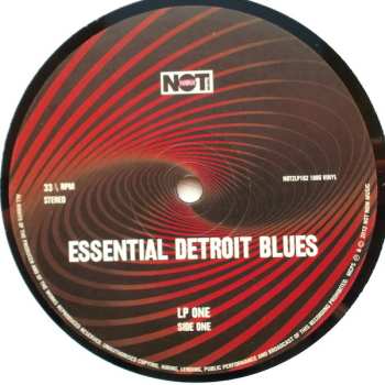 2LP Various: Essential Detroit Blues 526059