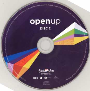 2CD Various: Eurovision Song Contest Rotterdam 2021 - Open Up 11687