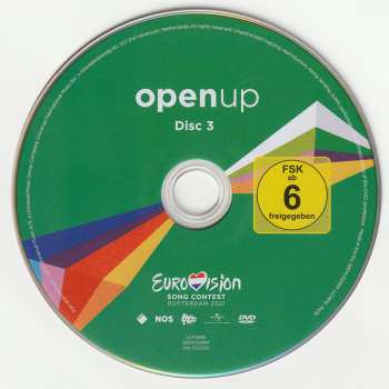 3DVD Various: Eurovision Song Contest Rotterdam 2021 - Open Up 57205