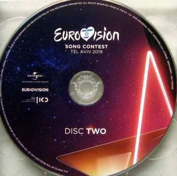 2CD Various: Eurovision Song Contest Tel Aviv 2019 - Dare To Dream 46579