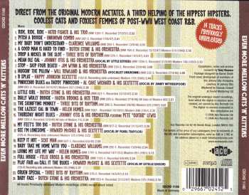 CD Various: Even More Mellow Cats 'N' Kittens (Hot R&B And Cool Blues 1945-1951) 447062