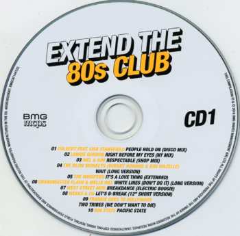 3CD/Box Set Various: Extend The 80s Club (Essential 12" And Extended Mixes Of 80s Club Classics) 49446