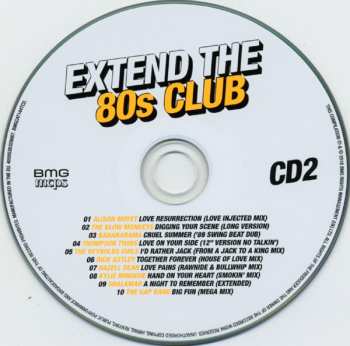 3CD/Box Set Various: Extend The 80s Club (Essential 12" And Extended Mixes Of 80s Club Classics) 49446