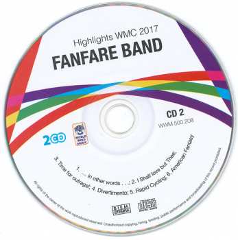 2CD Various: Fanfare Band Highlights WMC 2017 107086