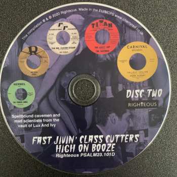 2CD Various: Fast Jivin' Class Cutters High On Booze (Spellbound Cavemen And Mad Scientists From The Vault Of Lux And Ivy) 95161