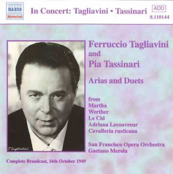 CD Ferruccio Tagliavini: Arias And Duets / Complete Broadcast, 16th October 1949 477803