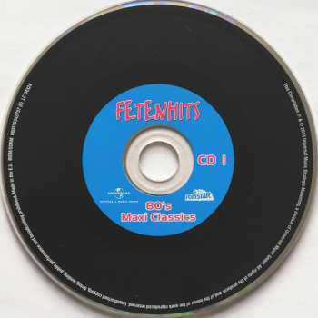 3CD Various: Fetenhits - 80's Maxi Classics DIGI 190049