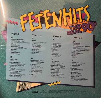 4LP Various: Fetenhits - The Real 90s 493374