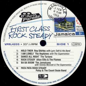 2LP Various: First Class Rock Steady 446227