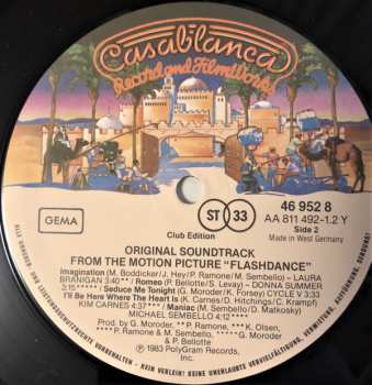 LP Various: Flashdance (Original Soundtrack From The Motion Picture)