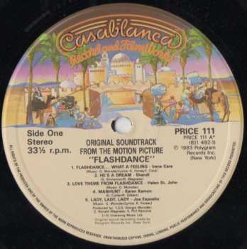 LP Various: Flashdance (Original Soundtrack From The Motion Picture)