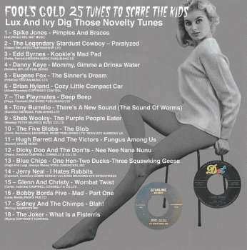 CD Various: Fool's Gold Lux And Ivy Dig Those Novelty Tunes (25 Tunes To Scare The Kids) 417756