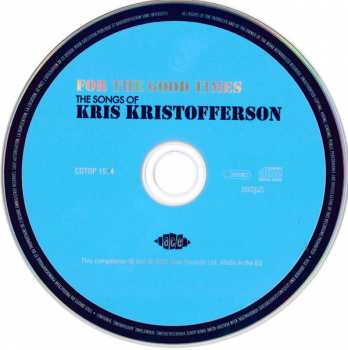 CD Various: For The Good Times (The Songs Of Kris Kristofferson) 288056