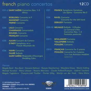 12CD/Box Set Various: French Piano Concertos 317236
