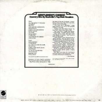 LP Various: Gentlemen's Choice! Country Hits By Nashville's Top Male Vocalists 338856