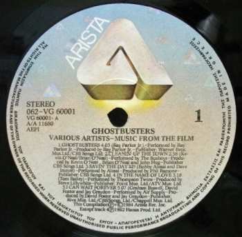 LP Various: Ghostbusters (Original Soundtrack Album) 485178
