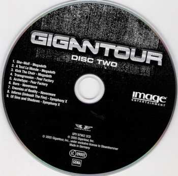 2CD Various: Gigantour 238015