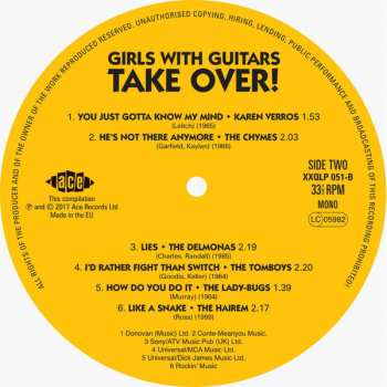LP Various: Girls With Guitars Take Over!  CLR 61459