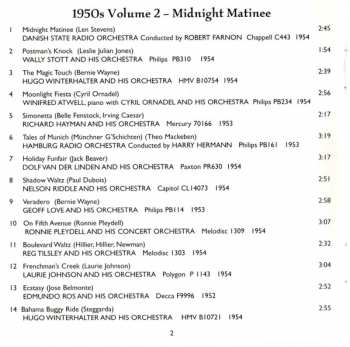 CD Various: Golden Age Of Light Music: Midnight Matinee 265918