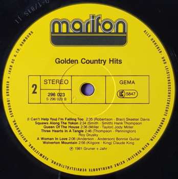 LP Various: Golden Country Hits 528563