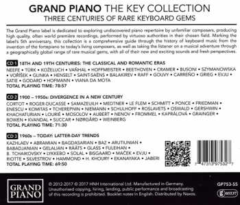 3CD Various: Grand Piano - The Key Collection: 3 Centuries of Rare Keyboard Gems 395732
