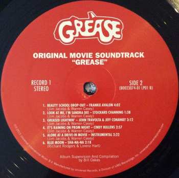 2LP Various: Grease (The Original Soundtrack From The Motion Picture) 313781