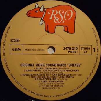 2LP Various: Grease (The Original Soundtrack From The Motion Picture)