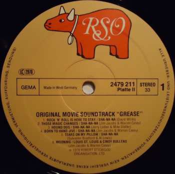 2LP Various: Grease (The Original Soundtrack From The Motion Picture)