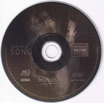 CD Various: Great Men Of Song 179791