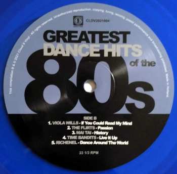 LP Various: Greatest Dance Hits Of The 80s CLR 381809