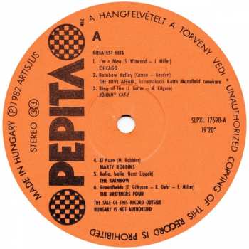 LP Various: Greatest Hits