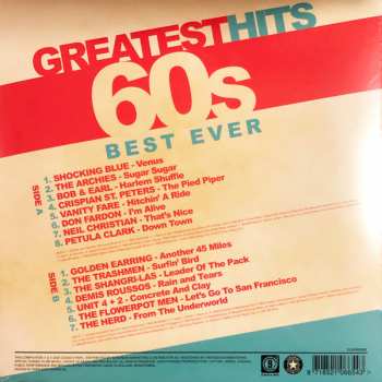 LP Various: Greatest Hits 60s Best Ever CLR 416809
