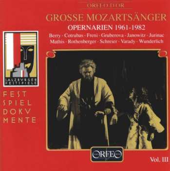 Album Various: Große Mozartsänger Vol.3