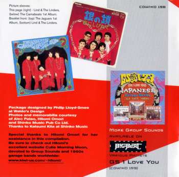 CD Various: GS I Love You Too (Japanese Garage Bands Of The 1960s) 270375