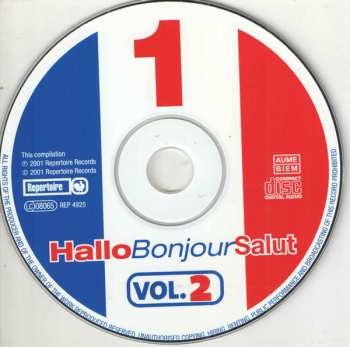2CD Various: Hallo Bonjour Salut Vol. 2 193066