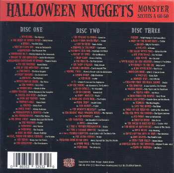 3CD/Box Set Various: Halloween Nuggets:  Monster Sixties A Go-Go 229960