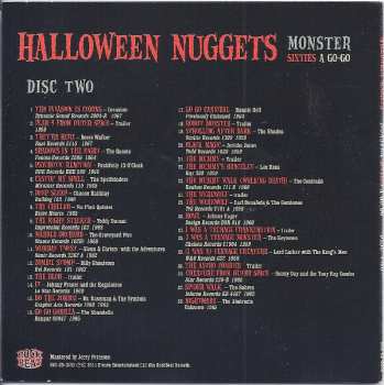 3CD/Box Set Various: Halloween Nuggets:  Monster Sixties A Go-Go 229960