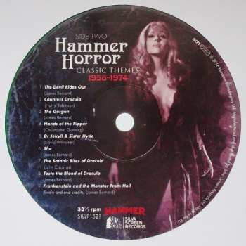 LP Various: Hammer Horror - Classic Themes 1958-1974 Original Soundtrack Recordings  LTD | CLR 297771