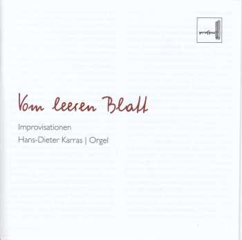 Album Various: Hans-dieter Karras - Vom Leeren Blatt