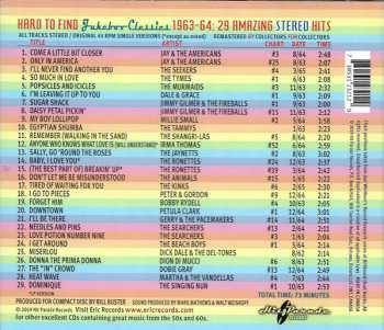 CD Various: Hard To Find Jukebox Classics – 1963-64: 29 Amazing Stereo Hits 465906