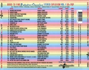 CD Various: Hard To Find Jukebox Classics – Stereo Explosion Volume 1: 50s Pop 489531