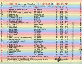 CD Various: Hard To Find Jukebox Classics – Stereo Explosion Volume 4: Early 60s Pop 479031