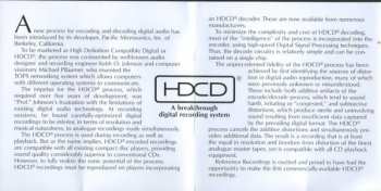 CD Various: Hdcd Sampler Volume 2 381656