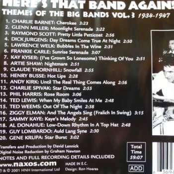 CD Various: Here's That Bands Again! - Themes Of The Big Bands Vol.3 - 1934-1947 467821