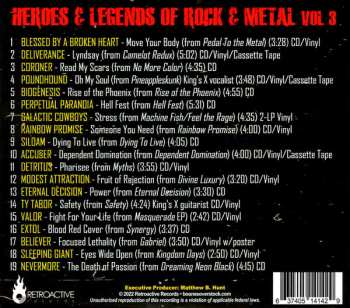 CD Various: Heroes & Legends Of Rock & Metal Vol. 3 520671